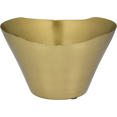 PORTA VELA HOME&amp;CO FERRO 8x15x9cm DOURADO