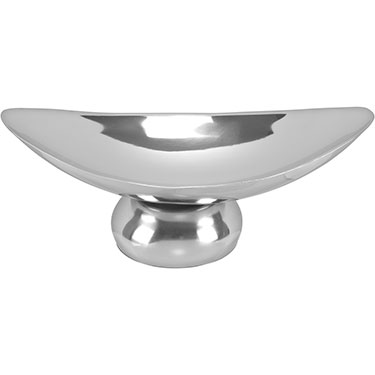 PRATO PARA SERVIR HOME&amp;CO PAREDE DUPLA INOX 13x36x18cm PRATA