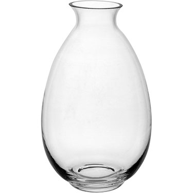 VASO DECORATIVO HOME&amp;CO VIDRO 24x14x14cm TRANSPARENTE