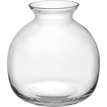 VASO DECORATIVO HOME&amp;CO VIDRO 18x17x17cm TRANSPARENTE