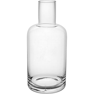 VASO DECORATIVO HOME&amp;CO VIDRO 25x11x11cm TRANSPARENTE