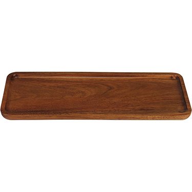 BANDEJA RETANGULAR HOME&amp;CO MDF 1x10x28cm NATURAL