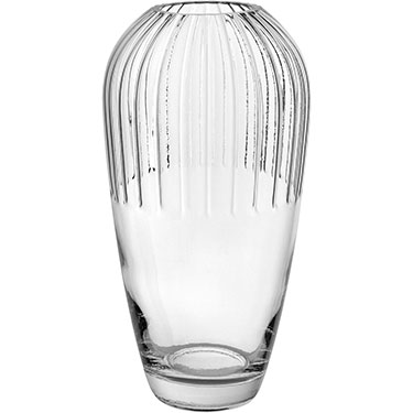 VASO DECORATIVO HOME&amp;CO VIDRO 30x12x12cm TRANSPARENTE