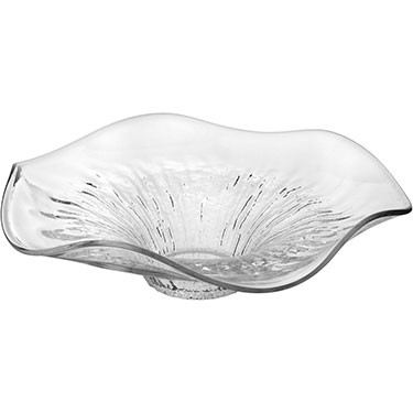 CENTRO MESA HOME&amp;CO VIDRO 11x39x39cm TRANSPARENTE