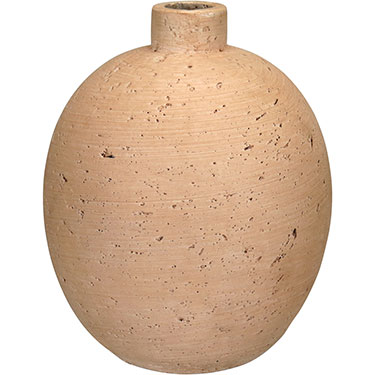 VASO HOME&amp;CO CIMENTO 22x18x18cm BEGE