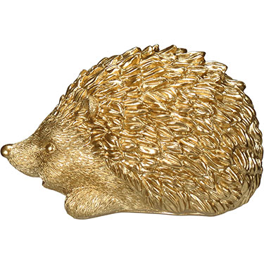 ADORNO HOME&amp;CO RESINA 13x22x14cm DOURADO