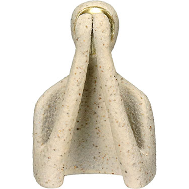 ADORNO HOME&amp;CO RESINA 21x15x8cm BEGE