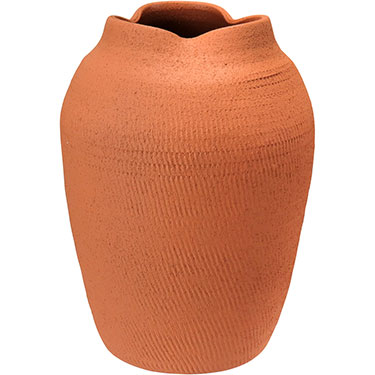VASO HOME&amp;CO CERÂMICA 31x24x24cm TERRACOTA