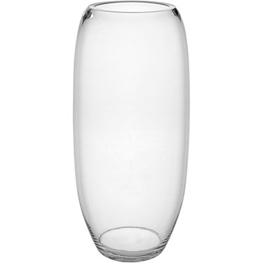 VASO HOME&amp;CO VIDRO 44x19x19cm TRANSPARENTE