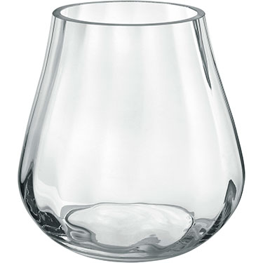 VASO HOME&amp;CO VIDRO 18x16x16cm TRANSPARENTE