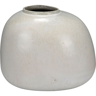VASO DECORATIVO HOME&amp;CO CERÂMICA 25x32x27cm MARFIM