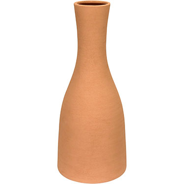 VASO HOME&amp;CO CERÂMICA 45x19x19cm TERRACOTA
