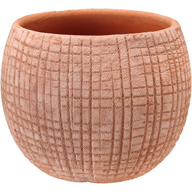 CACHEPÔ HOME&amp;CO CERÂMICA 8x10x10cm BEGE